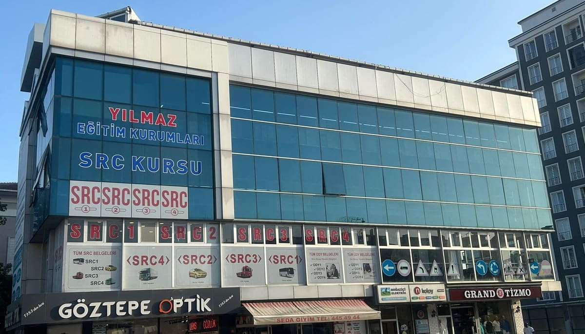 Yılmaz SRC Kursu binası, Göztepe Meydanı Bağcılar